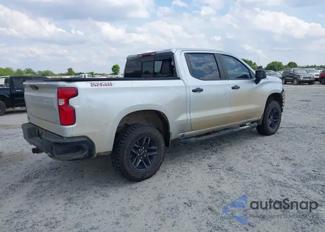 2021 Chevrolet Silverado 1500 4Wd Short Bed Lt Trail Boss из США, поврежденный, VIN 3GCPYFED6MG165901